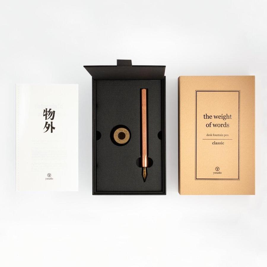 Ystudio - Desk Fountain Pen ‘M’ (Classic)-Potlood-DutchMills