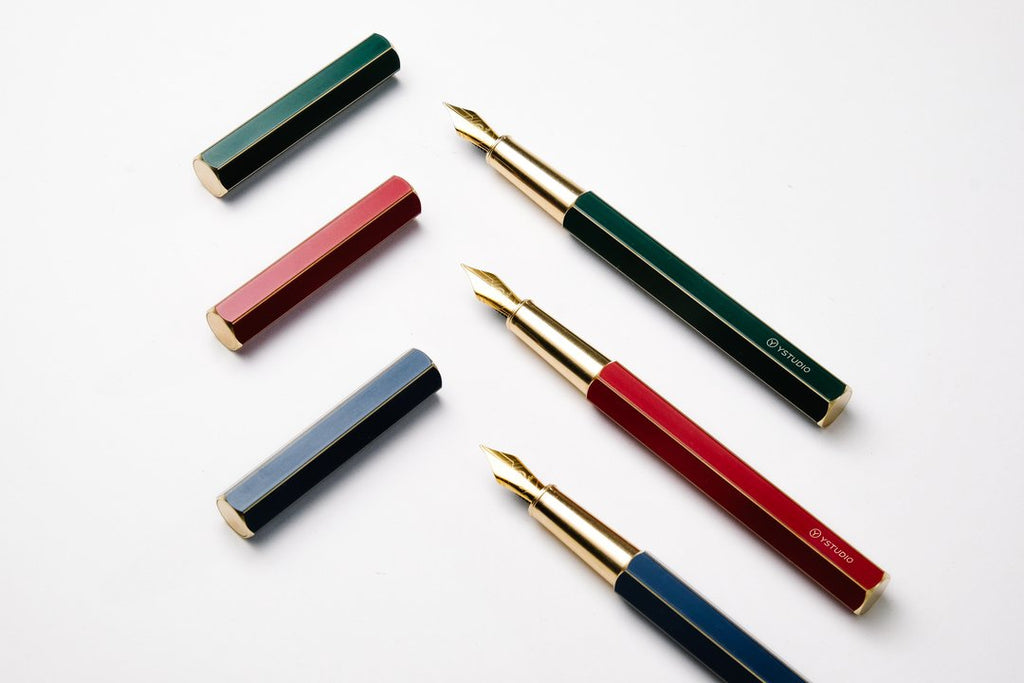 Ystudio - Classic Revolve Fountain Pen - Black-Vulpen-DutchMills