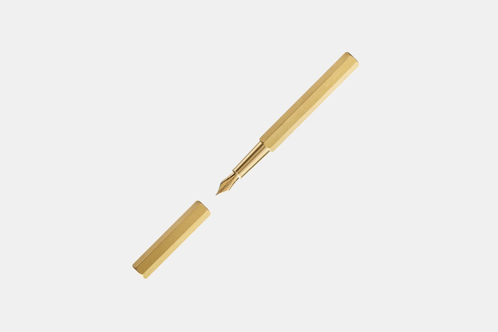 Ystudio - Classic Revolve Fountain Pen - Brass-Vulpen-DutchMills