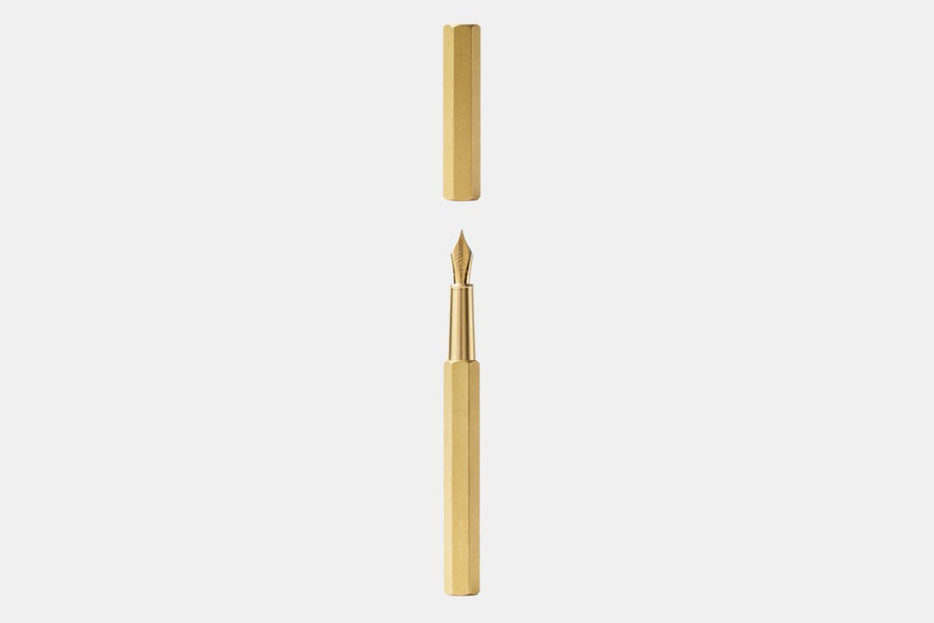Ystudio - Classic Revolve Fountain Pen - Brass-Vulpen-DutchMills