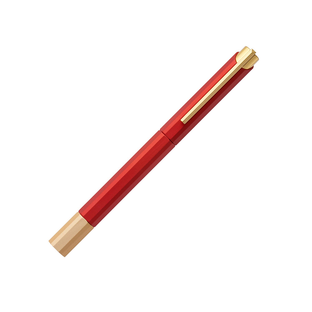 Ystudio - Glamour Evolve-Bihex Rollerball Pen - Marsala-Rollerball-DutchMills