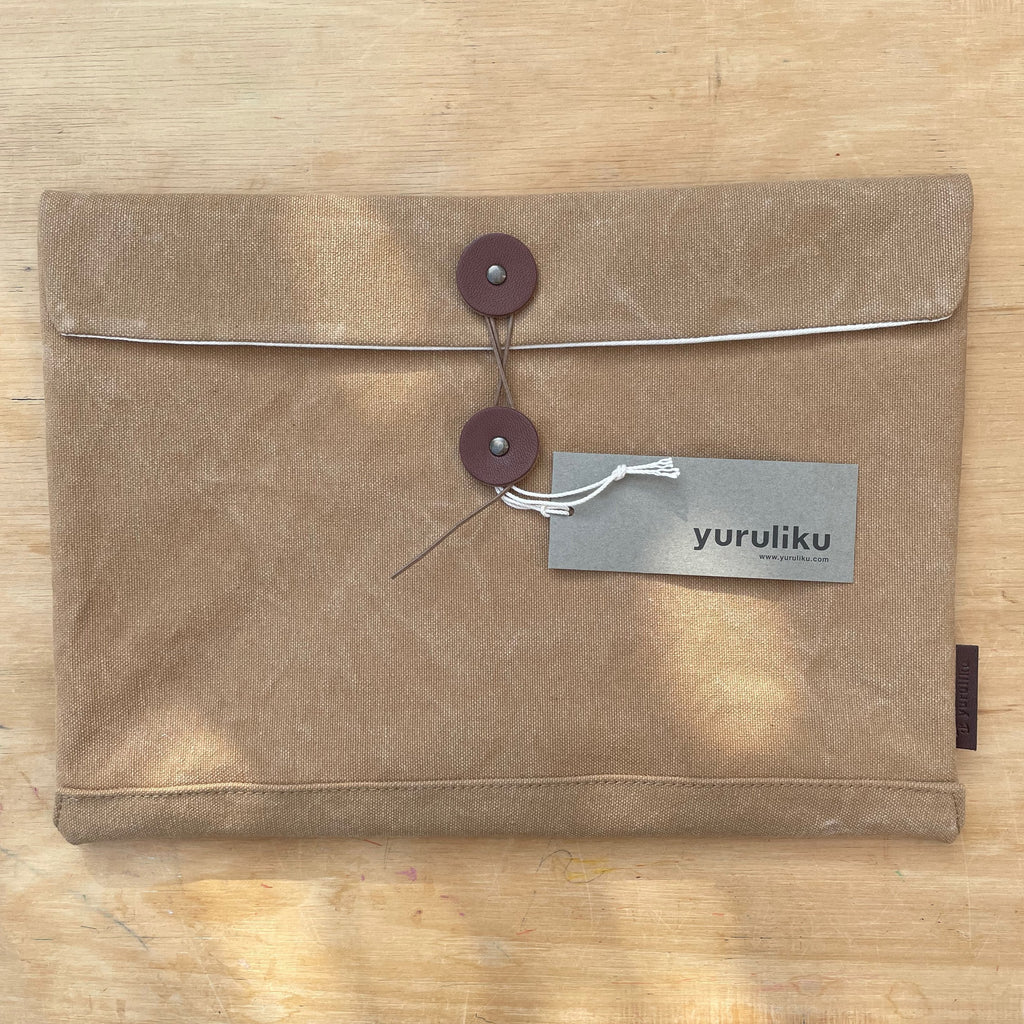 Yuruliku - FLAT toolcase A5 - Beige-DutchMills