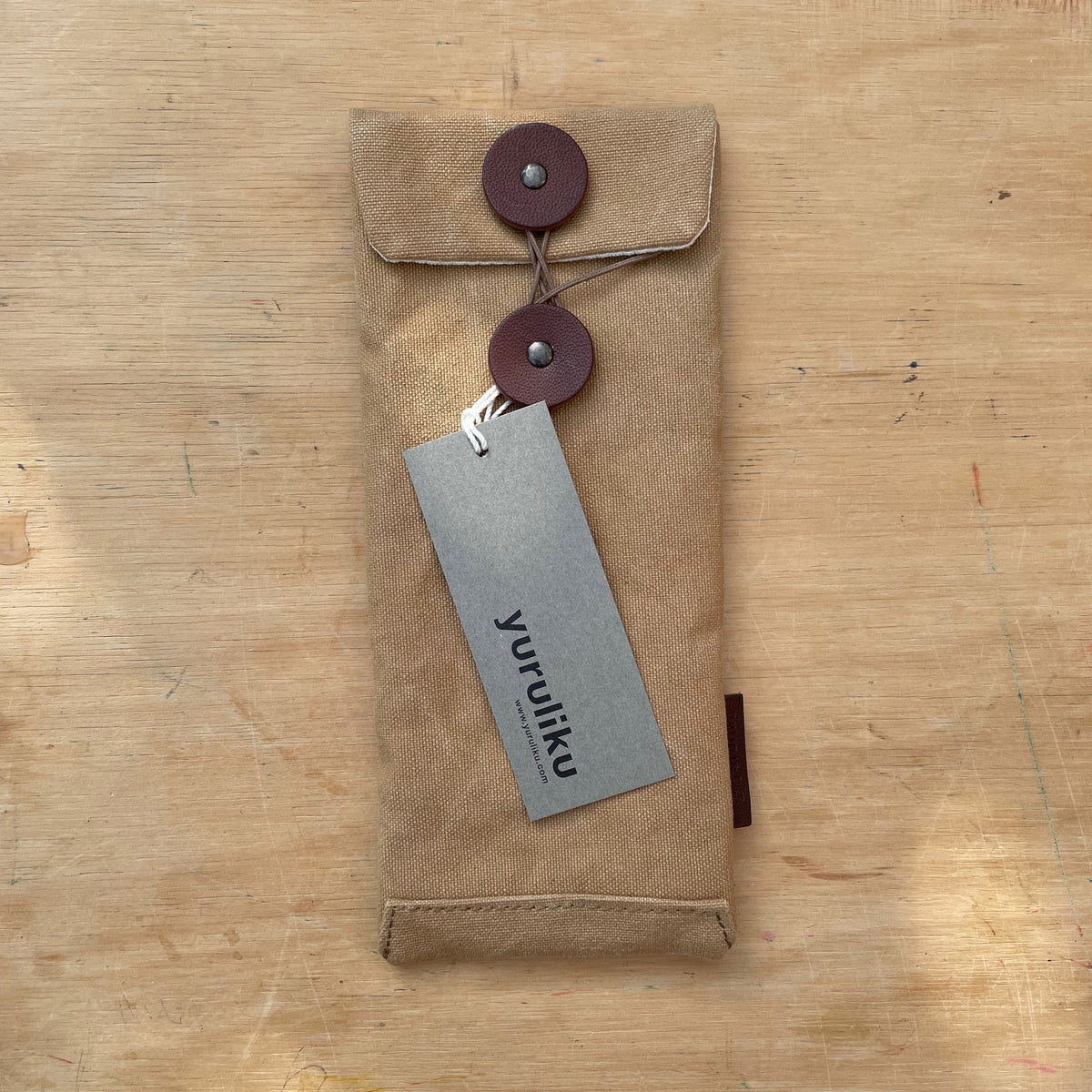 Yuruliku - FU-TO case Pen - Beige-DutchMills