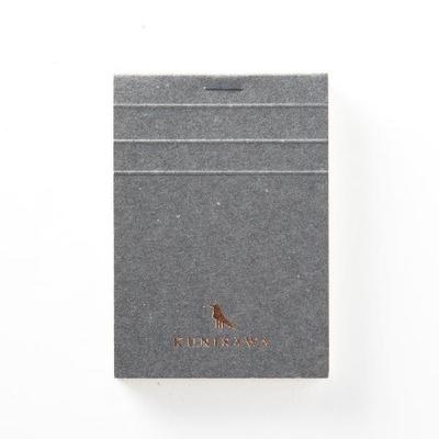 Kunisawa - Find Memo Block - Grey-Memoblok-DutchMills