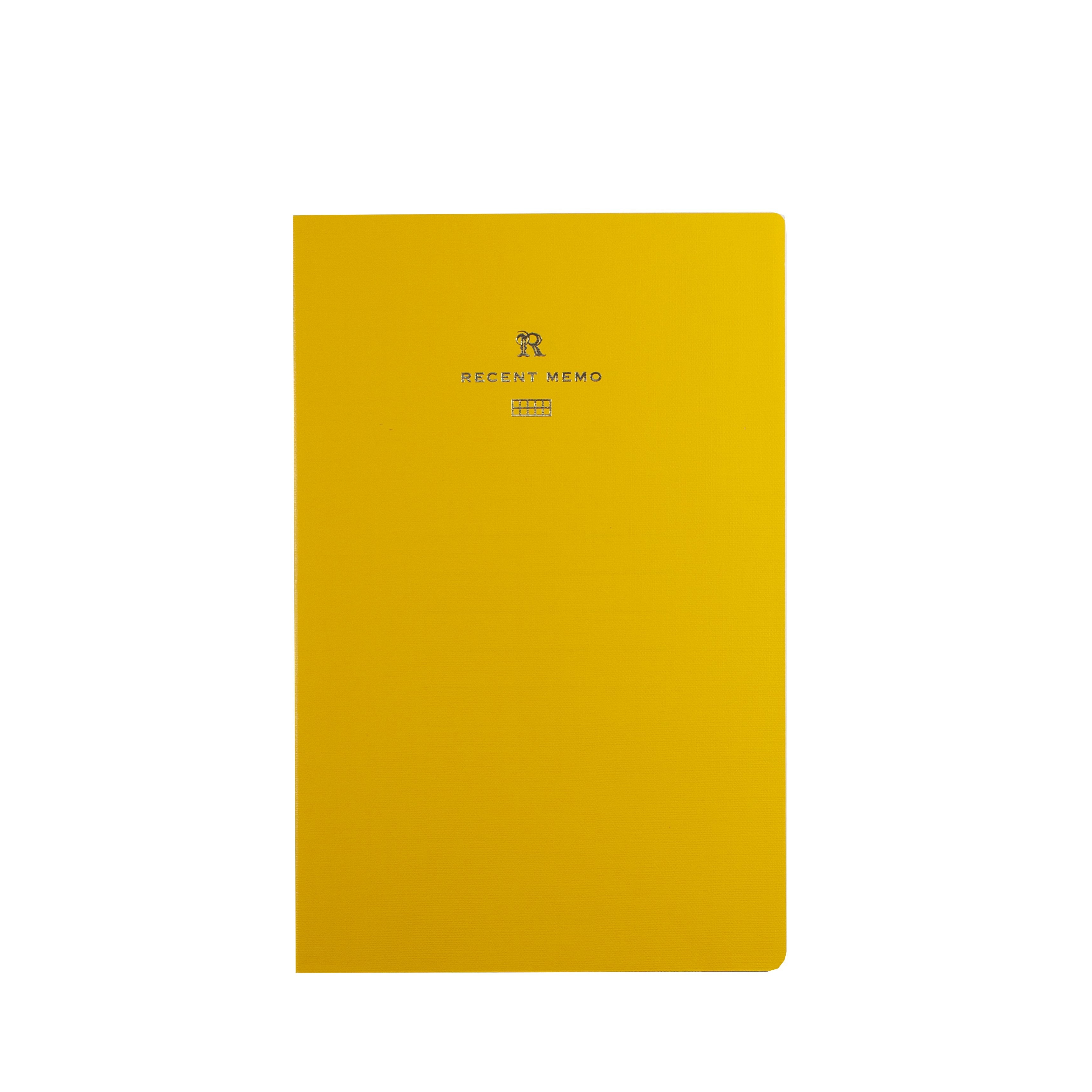 Life Stationery - Recent Memo Sectioned - Yellow-Notitieboek-DutchMills
