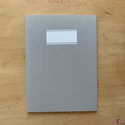 O-Check Design - Plain Notebook Medium - Grey-Notitieboek-DutchMills