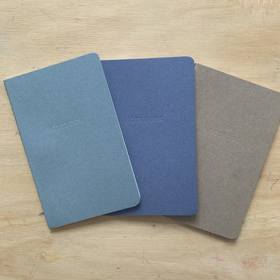 O-Check Design - Pocket Notebooks 2 (3 stuks)-Notitieboek-DutchMills