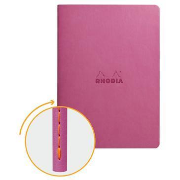 Rhodia - Notebook Softcover 64 pagina's - Lijntjes - Lila-DutchMills