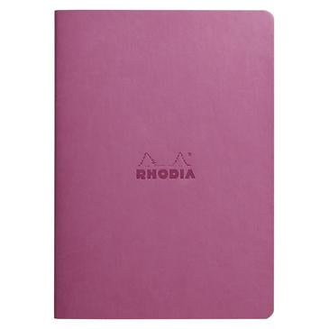 Rhodia - Notebook Softcover 64 pagina's - Lijntjes - Lila-DutchMills