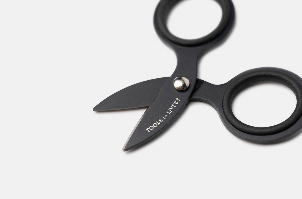 Tools to Liveby - Scissors 3" - Black (schaar)-Schaar-DutchMills