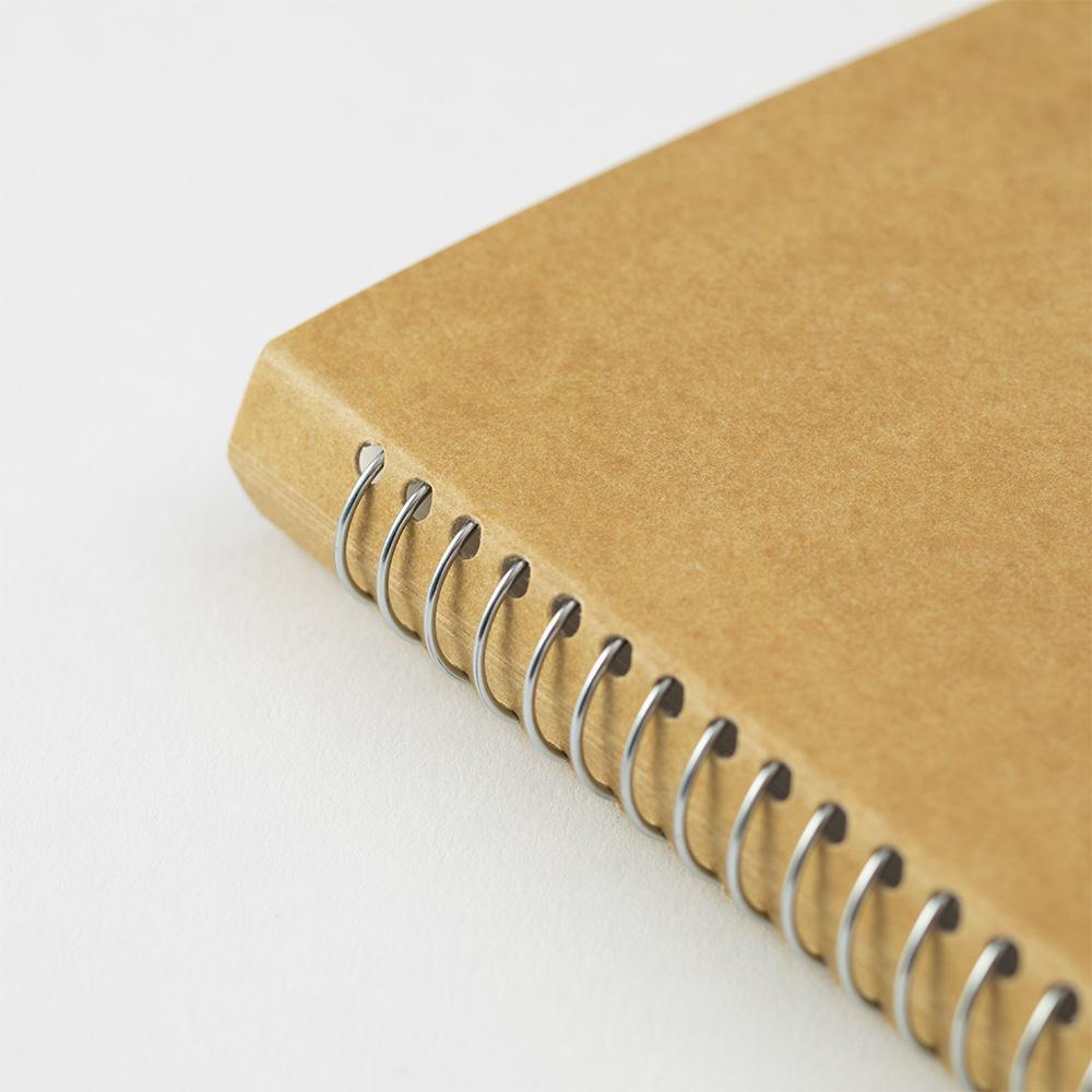 TRAVELER'S Company Spiral Ring - (A6 Slim) Blank MD Paper White-Spiraalboek-DutchMills
