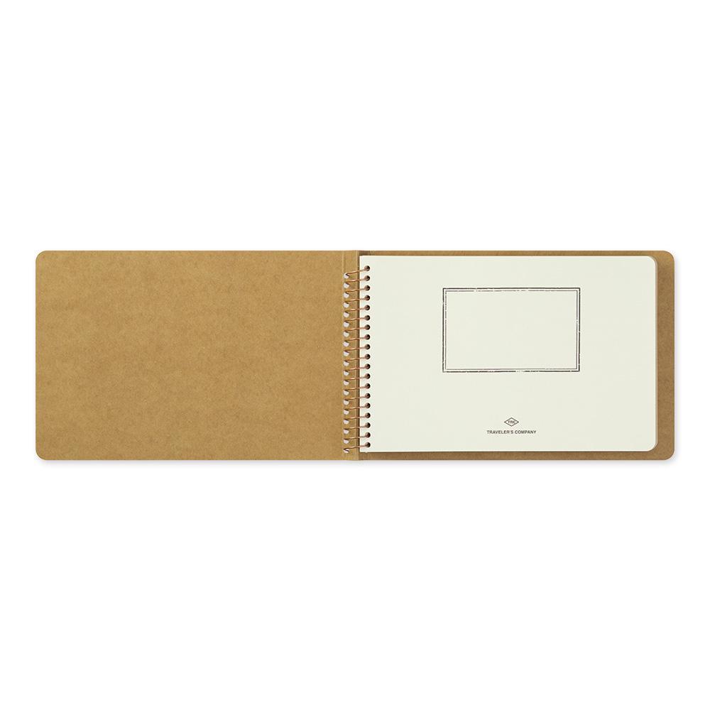 TRAVELER'S Company - Spiral Ring Notebook - (B6) Blank DW Kraft Paper-Spiraalboek-DutchMills