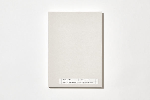 Trolls Paper - Plain Note 101 Blank-Notitieboek-DutchMills